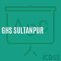 Ghs Sultanpur Secondary School Logo