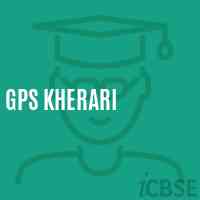 Gps Kherari Primary School Logo
