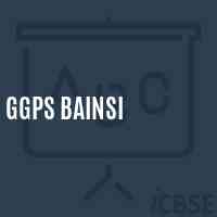 Ggps Bainsi Primary School Logo