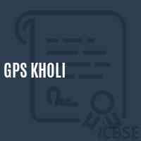 Gps Kholi Primary School Logo