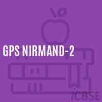 Gps Nirmand-2 Primary School Logo