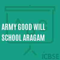 Army Good Will School Aragam Logo