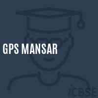 Gps Mansar Primary School Logo
