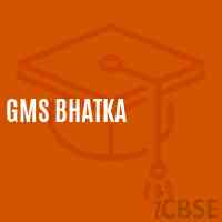 Gms Bhatka Middle School Logo