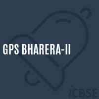 Gps Bharera-Ii Primary School Logo