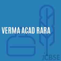 Verma Acad Rara Middle School Logo