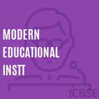 Modern Educational Instt Middle School Logo