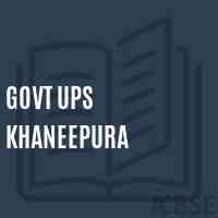 Govt Ups Khaneepura Middle School Logo