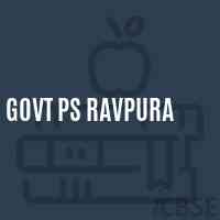 Govt Ps Ravpura Primary School Logo