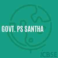 Govt. Ps Santha Primary School Logo