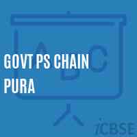 Govt Ps Chain Pura Primary School Logo