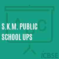 S.K.M. Public School Ups Logo
