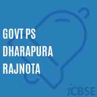 Govt Ps Dharapura Rajnota Primary School Logo