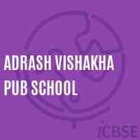 Adrash Vishakha Pub School Logo