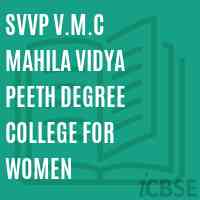 SVVP V.M.C Mahila Vidya Peeth Degree College for Women Logo