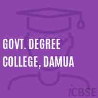 Govt. Degree College, Damua Logo