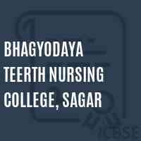 Bhagyodaya Teerth Nursing College, Sagar Logo