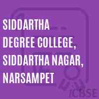Siddartha Degree College, Siddartha Nagar, Narsampet Logo
