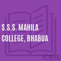 S.S.S. Mahila College, Bhabua Logo