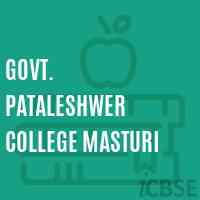 Govt. Pataleshwer College Masturi Logo