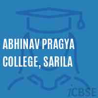 Abhinav Pragya College, Sarila Logo