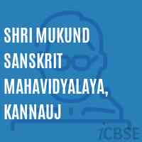 Shri Mukund Sanskrit Mahavidyalaya, Kannauj College Logo