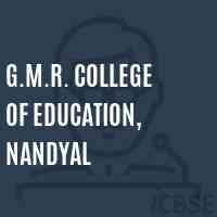 G.M.R. College of Education, Nandyal Logo