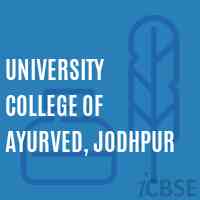 University College of Ayurved, Jodhpur Logo