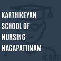 Karthikeyan School of Nursing Nagapattinam Logo