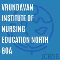 Vrundavan Institute of Nursing Education North Goa Logo