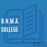 B.N.M.A. College Logo