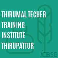 Thirumal Techer Training Institute Thirupattur Logo