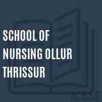 School of Nursing Ollur Thrissur Logo