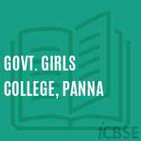 Govt. Girls College, Panna Logo