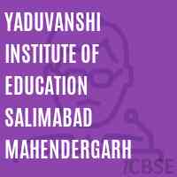Yaduvanshi Institute of Education Salimabad Mahendergarh Logo