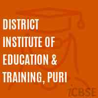 District Institute of Education & Training, Puri Logo