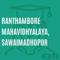 Ranthambore Mahavidhyalaya, Sawaimadhopur College Logo
