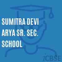 Sumitra Devi Arya Sr. Sec. School Logo