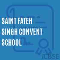 Saint Fateh Singh Convent School Logo