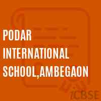 Podar International School,Ambegaon Logo