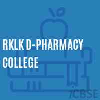 Rklk D-Pharmacy College Logo