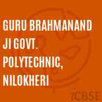 Guru Brahmanand Ji Govt. Polytechnic, Nilokheri College Logo