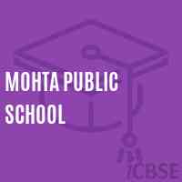 Mohta Public School Logo