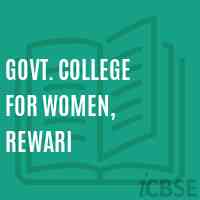 Govt. College for Women, Rewari Logo