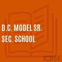 D.C. Model Sr. Sec. School Logo