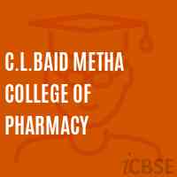 C.L.Baid Metha College of Pharmacy Logo