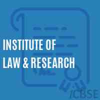 Institute of Law & Research Logo