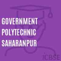 Government Polytechnic Saharanpur College Logo