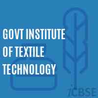 Govt Institute of Textile Technology Logo