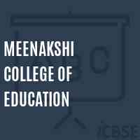 Meenakshi College of Education Logo